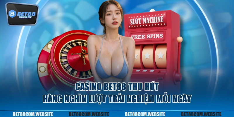 Casino BET88 thu hút hàng nghìn lượt trải nghiệm mỗi ngày